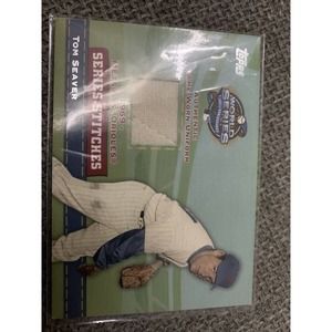 2004 Topps Series Stitches Relics Tom Seaver #SSR-TS HOF